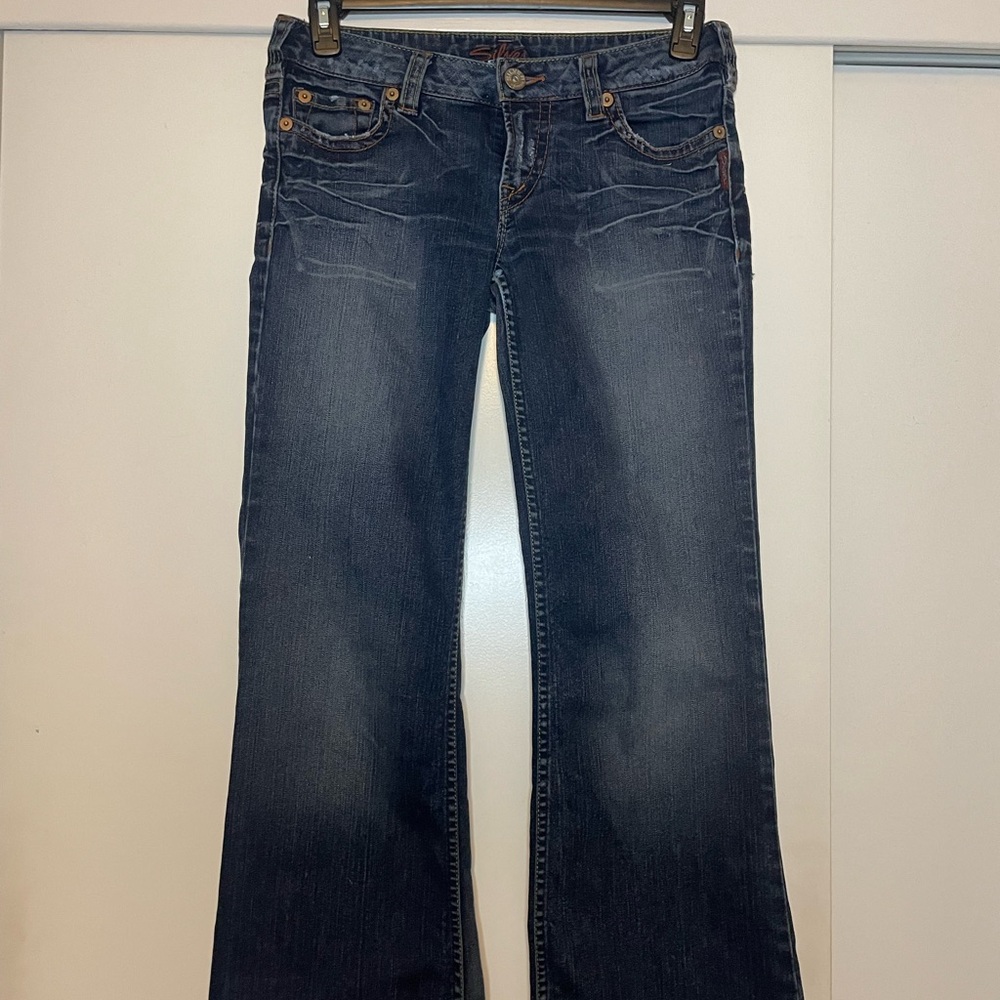 Silver jeans